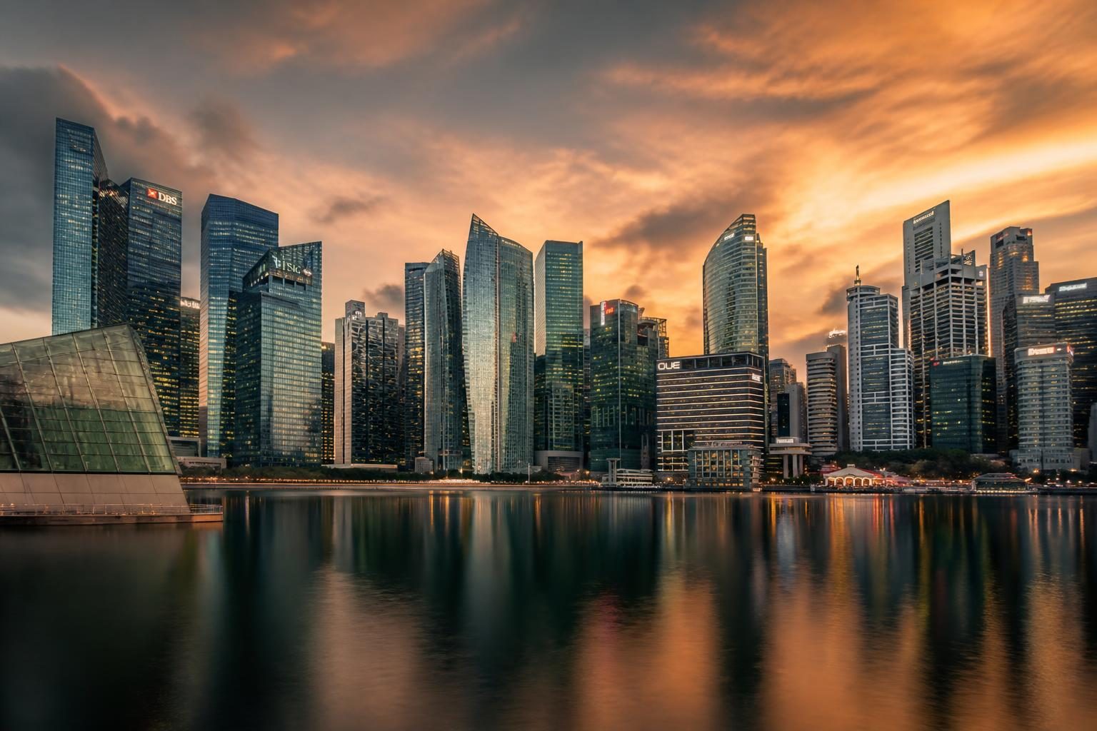 Marina yoga in Singapore